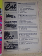 『キャル・マガジン／Cal magazine 1992年10月号 Vol.20』旧車 ローライダー アメ車 VW_画像3