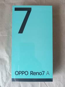 【新品未開封・未使用】OPPO Reno7 A ドリームブルー A201OP Y!mobile【SIMフリー・送料無料】