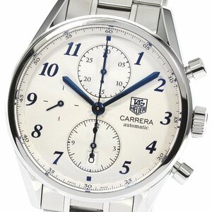 タグホイヤー TAG HEUER CAS2111 カレラ ヘリデージ クロノグラフ 自動巻き メンズ 箱・保証書付き_759111