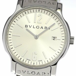 Bvlgari Bvlgari ST35S Solo Tempo Date Кварц мужская красота _760385