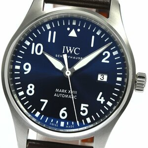 IWC IWC Schaffhausen IW327010 Pilot Watchmark XVIII Дата автоматическая мужская коробка красоты / с гарантией_766308