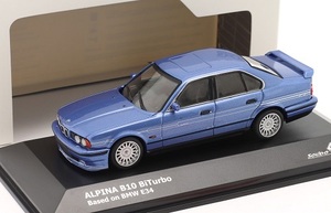 ソリド　1/43　BMW・アルピナ B10 ビターボ E34　alpinablue　1994