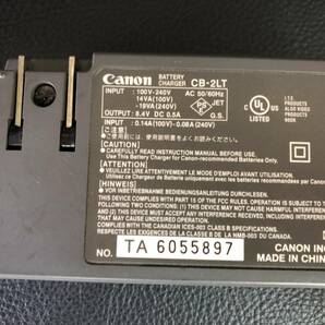 カメラ バッテリーチャージャー Canon キャノン CB-2LT 電池 デジカメ 230718-175の画像2