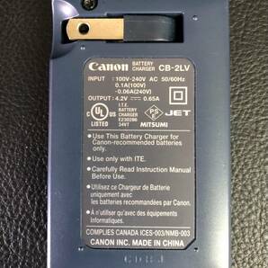 カメラ バッテリーチャージャー Canon キャノン CB-2LT 電池 デジカメ 230718-175の画像6