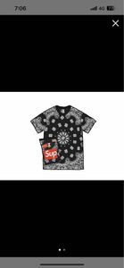 Supreme / Hanes Bandana Tagless Tees (2 Pack) "Black"