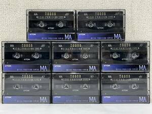 ●○Z386 TDK カセットテープ METAL POSITION メタル METAL ALLOY MA110 他 8本セット○●