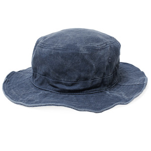 [ new goods ] L 61cm navy safari hat men's large size is possible to choose size woshu processing outdoor bucket hat 