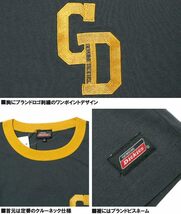 【新品】 4L スミクロ ジェニュイン ディッキーズ GENUINE Dickies 半袖 Tシャツ メンズ 大きいサイズ リンガー マイクロボーダー ロゴ プ_画像7