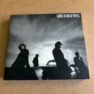 送料無料☆GLAY『LOVE IS BEAUTIFUL』初回限定盤CD＋DVD☆美品☆アルバム☆315