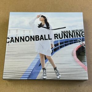 送料無料☆水樹奈々『CANNONBALL RUNNING』初回限定盤CD＋Blu-ray☆美品☆アルバム☆317