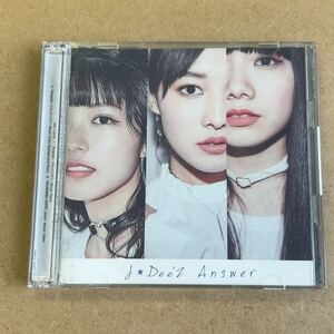 送料無料☆ J☆Dee'Z『Answer』初回限定盤CD＋DVD31分収録☆美品☆ジェイディーズ☆Jewel☆317