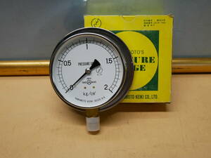 山本計器　圧力計　BT3/8　100ｍｍ　2kg　　即決価格