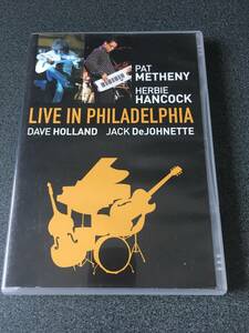 **[ records out of production DVD]LIVE IN PHILADELPHIA pad *mese knee / is - Be * Hankook /teivu* ho Land / Jack *tijo net **