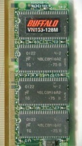 【Buffalo】VN133-128M 128MB-PC133-144pin　SO-DIMM SDRAM