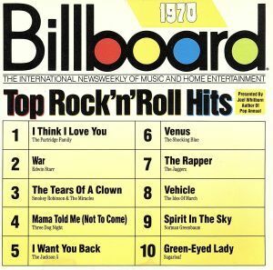 【輸入盤】Ｂｉｌｌｂｏａｒｄ　Ｔｏｐ　Ｈｉｔｓ：　１９７０／（オムニバス）