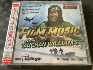 ヴォーン・ウィリアムス　　映画音楽　「南極のスコット」「人々の土地」　BBCフィル　　ガンバ