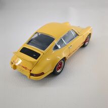 エブロ EBBRO 1/24 ポルシェ カレラ RS 1973 イエロー プレミアムコレクション 45261 自動車 ミニカー 中古 ◆3114/高洲店_画像7