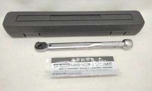 未使用モノタロウ 38454983 プレセット形トルクレンチ ローレットハンドルタイプ差込角12.7mm 20〜100N・m 全長342mm◆3117/登呂バザール店