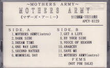 ◆CT 未開封プロモ・カセット MOTHERS ARMY(マザーズ・アーミー)☆APCY-8129_画像1