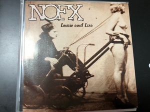 NOFX / LOUISE AND LIZA 7　パープルマーブルVINYL