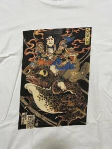 古着 浮世絵Tシャツ 天竺徳兵衛 歌川国芳