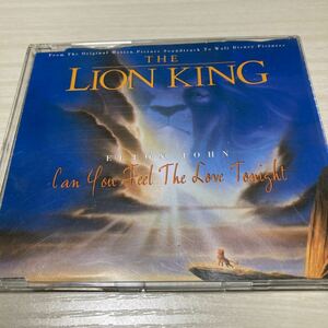 【ディズニー】エルトン・ジョン Can you feel the love tonight /CD シングル/Disney LION KING ライオンキング/ELTON JOHN