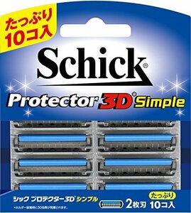 好評★ LZシック Schick27-WSOプロテクター3D シンプル 替刃 (10コ入)