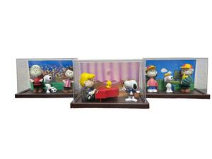 スヌーピー SNOOPY 三和銀行 非売品 スタンドフィギュア 3点セット