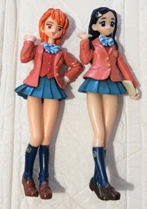  Precure figure black & white unused 