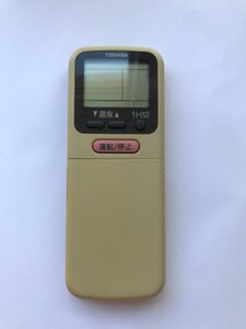 【電池付き】★中古★東芝(TOSHIBA)　WH-A1S　エアコン　エアコンリモコン　クーラー　クーラーリモコン