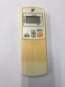 【電池付き】★中古★ダイキン(DAIKIN)　ARC424A1　エアコン　エアコンリモコン　クーラー　クーラーリモコン