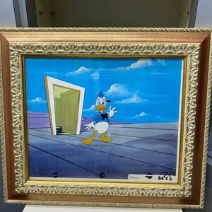 (DD16) 超稀少　DiSNEY ペグホール　ドナルドダック　セル画　原画　アニメーション　ART