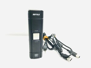 バッファロー　BUFFALO TurboUSB/省電力モード搭載USB2.0外付HDD500G HD-HES500U2　　フォーマット済