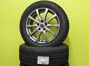 S3595 新品 4本 225/55R17 ヨコハマ アイスガード iG50+ 中古 E03 7J +48 5H 114.3 C-HR CHR マツダ6 アテンザ スカイライン フーガ