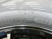 S3630 新品 国産 4本 235/65R17 ヨコハマ アイスガード SUV G075 G05 7J +38 ブラック 軽量 エクストレイル アウトランダー RAV4 在庫処分_画像4