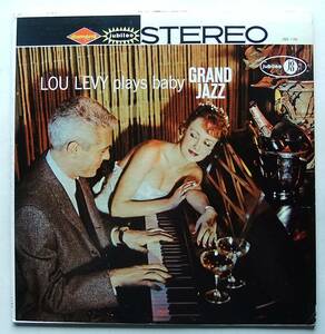 ◆ LOU LEVY Plays Baby Grand Jazz ◆ Jubilee JGS 1101 (Color:dg) ◆ T