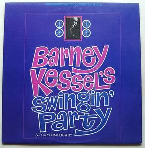 ◆ BARNEY KESSEL / Swingin' Party ◆ Contemporary S7613 (black:dg:D2:D1) ◆ W