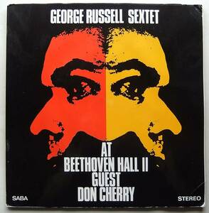 ◆ GEORGE RUSSELL Sextet / At Beethoven Hall II Guest DON CHERRY ◆ SABA SB 15 060 (germany) ◆