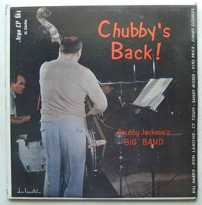 ◆ CHUBBY JACKSON / Chubby's Back ! ◆ Argo LP-614-S (gold:dg) ◆