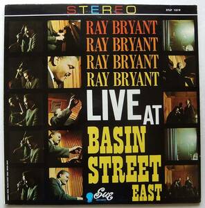 ◆ RAY BRYANT / Live at Basin Street East ◆ Sue STLP 1019 ◆ W