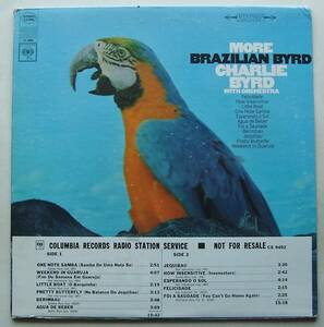 ◆ CHARLIE BYRD / More Brazilian Byrd ◆ Columbia CS 9492 (2eye) ◆