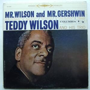 ◆ TEDDY WILSON / Mr. Wilson and Mr. Gershwin ◆ Columbia CS 8120 (6eye:dg) ◆