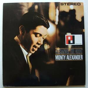 ◆ MONTY ALEXANDER / Alexander The Great ◆ Pacific Jazz ST-86 (blue:dg) ◆ V