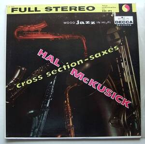 ◆ HAL McKUSICK / Cross Section-Saxes ◆ Decca DL 79209 (red:dg) ◆