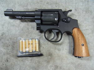 2308　HWS　S&W　ビクトリーモデル　HW　東京店カスタム　木グリ付　美品　SPG