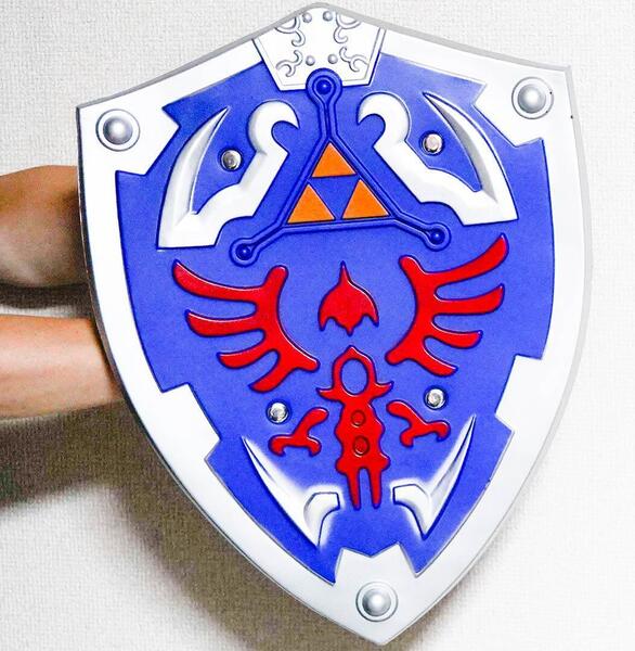 盾 リンク ゼルダ コスプレ ゼルダの伝説 pvc製 大きい45cm【現物撮影】