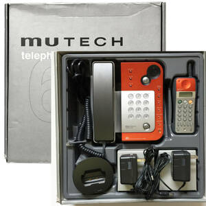 MUTECH telephone 610 ミューテック レッド 元箱入り