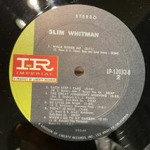 【US盤】Slim Whitman I'll Walk With God (1967) Imperial LP 12032 Stereo 2nd press_画像4