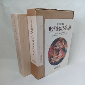 Art hand Auction ｢サンドロ･ボッティチェルリ｣矢代幸雄 吉川逸治･摩寿意善郎監修 大型本, 絵画, 画集, 作品集, 画集