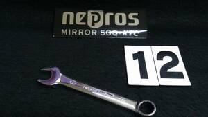 ＜06085＞　nepros　 ネプロス　ショートコンビレンチ　NMS2S-12　12ｍｍ